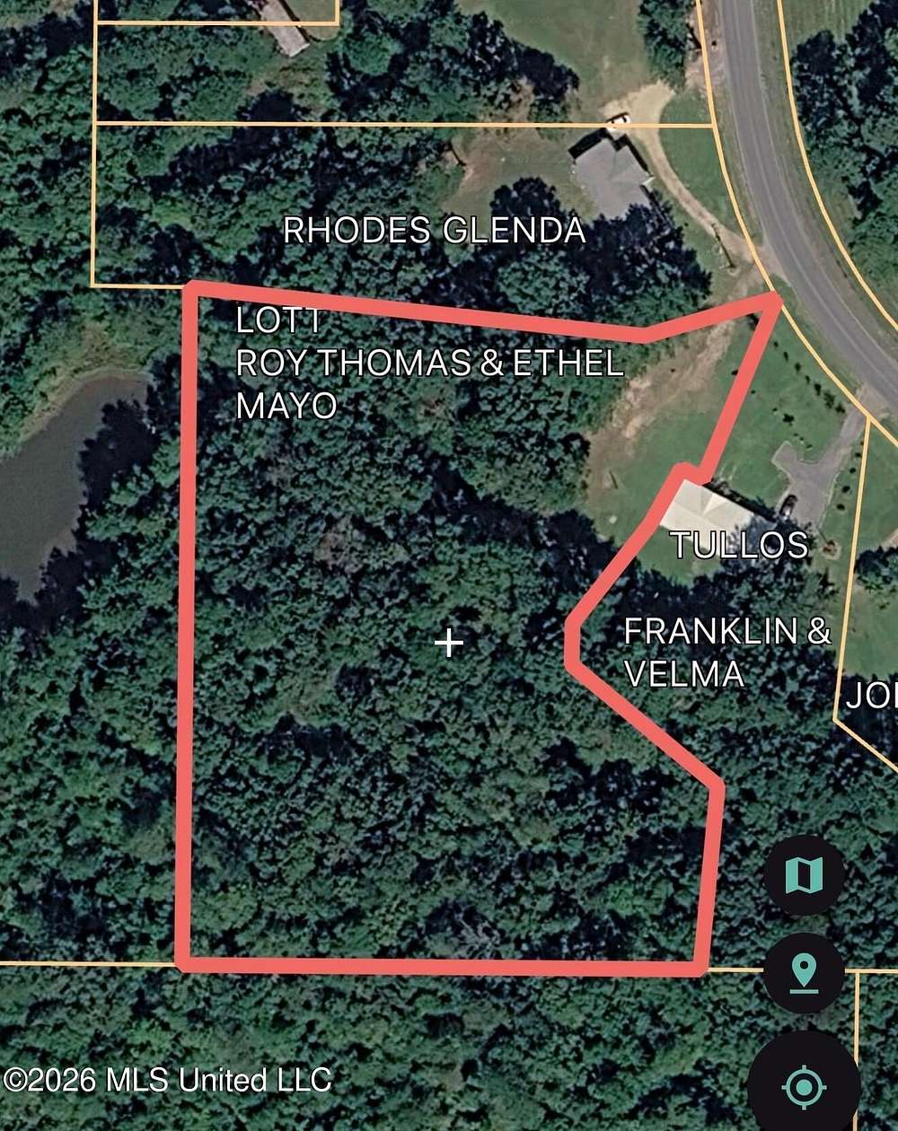 3.47 Acres of Residential Land for Sale in Mendenhall, Mississippi
