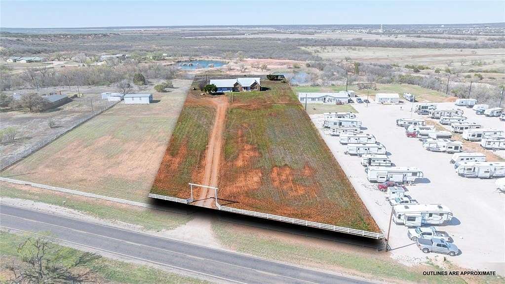 1.75 Acres of Land with Home for Sale in Hawley, Texas