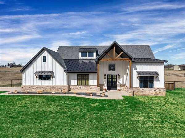 4.18 Acres of Land with Home for Sale in Poolville, Texas