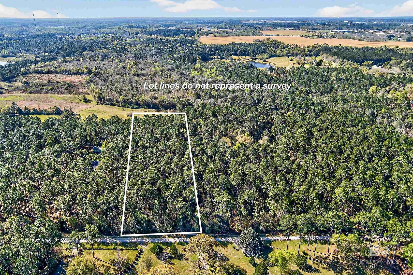 5 Acres of Residential Land for Sale in Loxley, Alabama