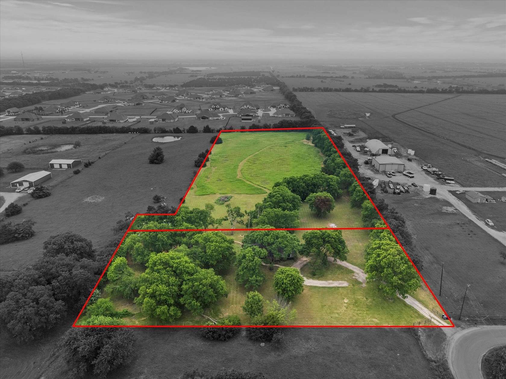 7 Acres of Land with Home for Sale in Rockwall, Texas