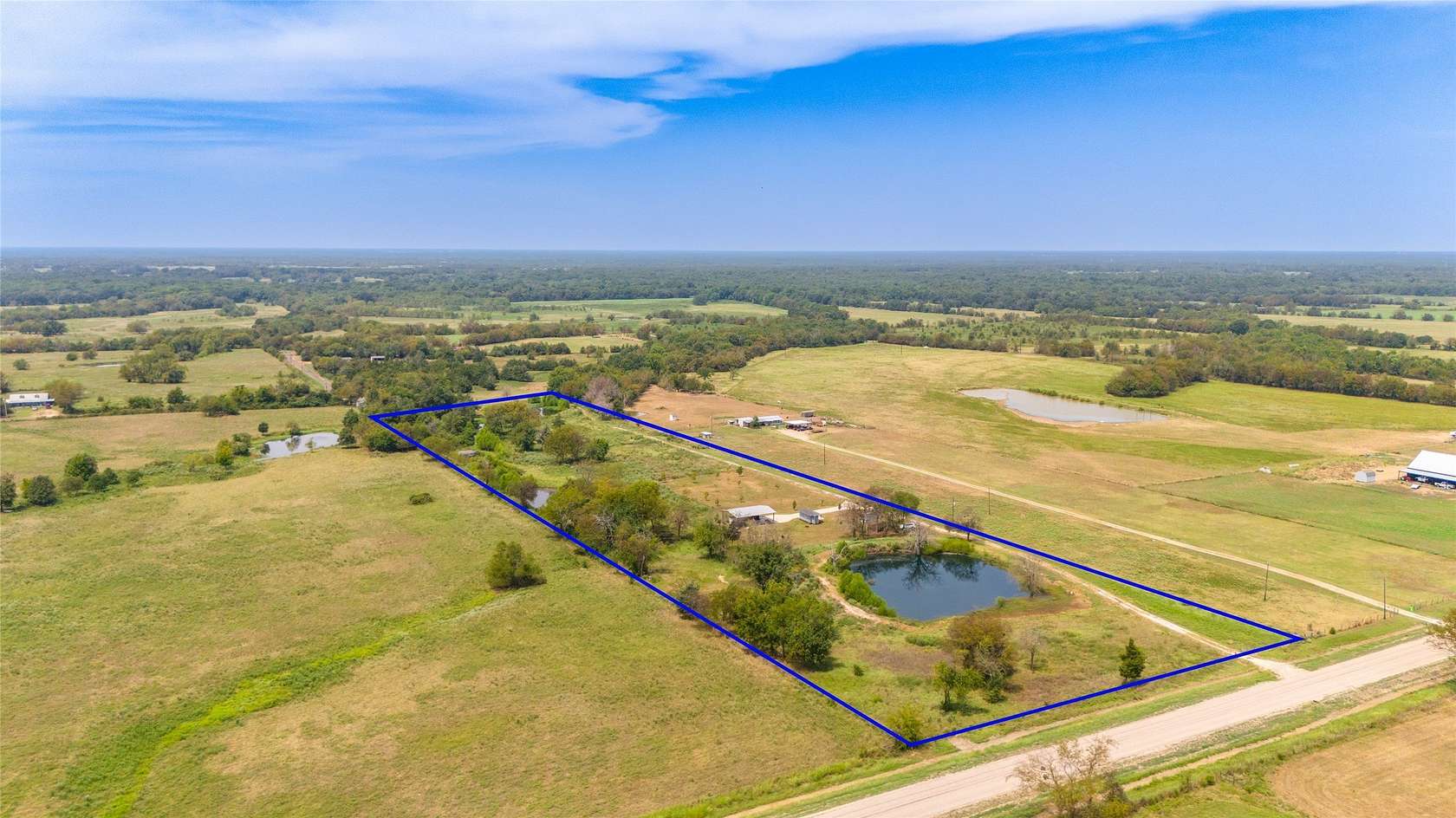 10 Acres of Agricultural Land for Sale in Saltillo, Texas