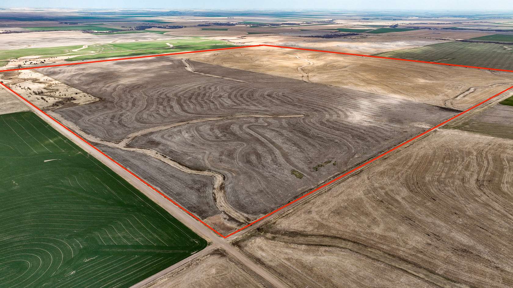 610 Acres of Agricultural Land for Sale in Burdett, Kansas