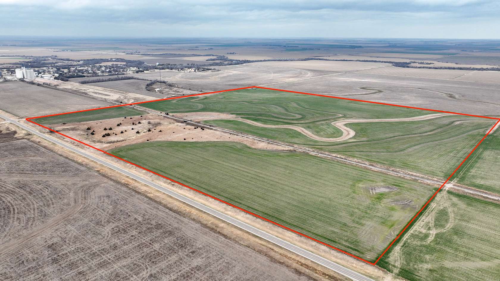 147 Acres of Agricultural Land for Sale in Burdett, Kansas