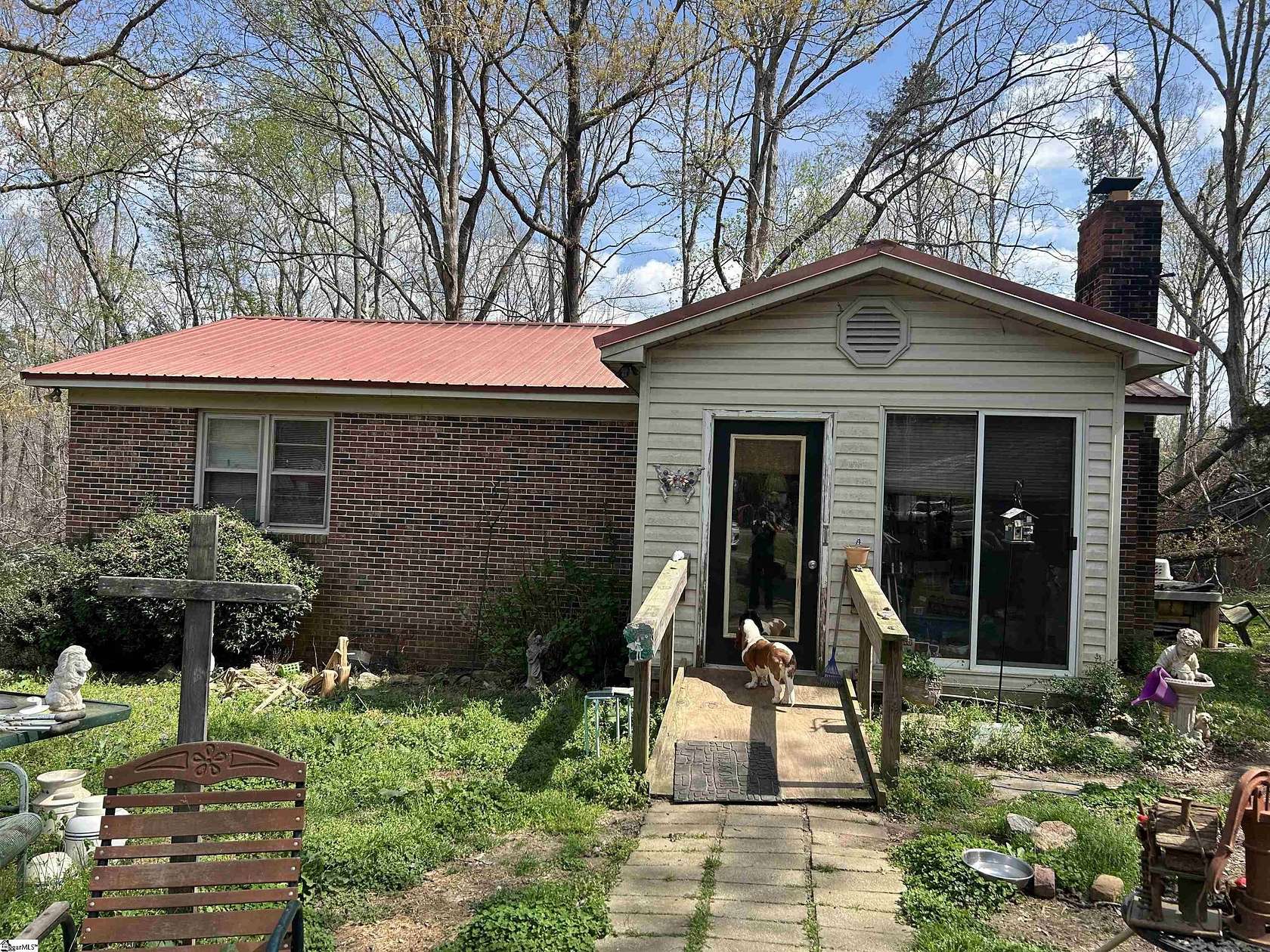 2.5 Acres of Land with Home for Sale in Clinton, South Carolina