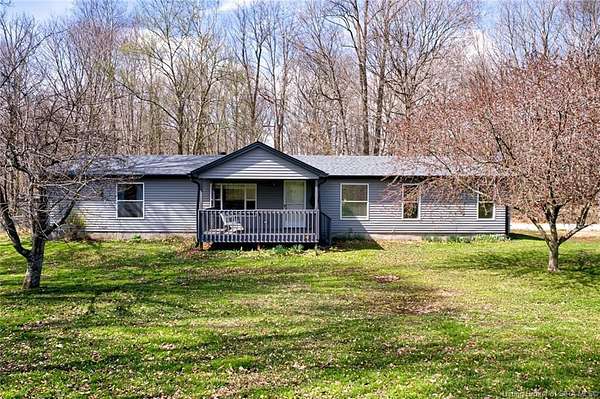 1.7 Acres of Land with Home for Sale in Old Pekin, Indiana