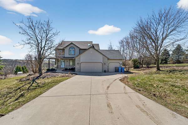 6.55 Acres of Land with Home for Sale in New Glarus, Wisconsin