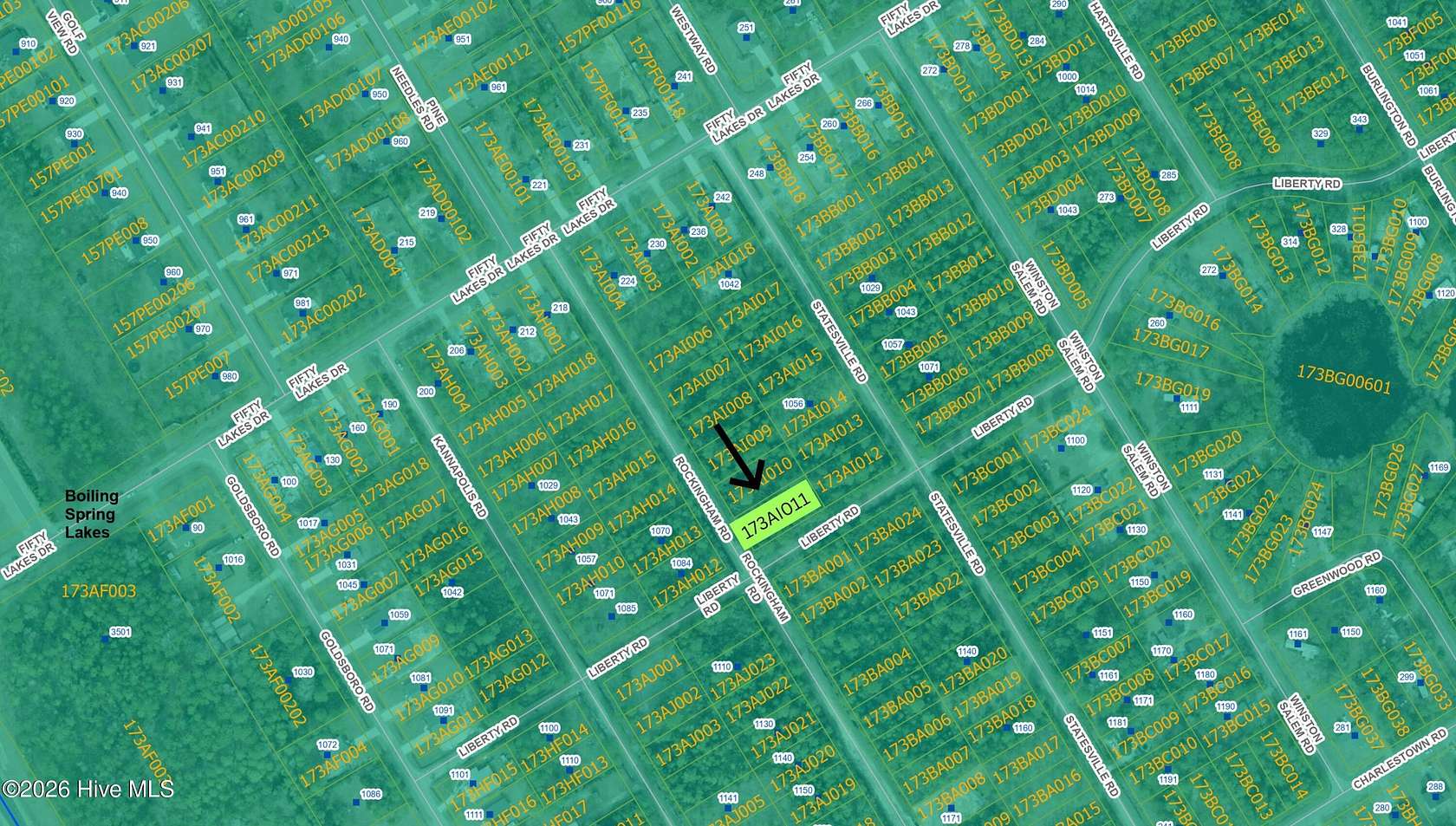 0.24 Acres of Residential Land for Sale in Boiling Spring Lakes, North Carolina