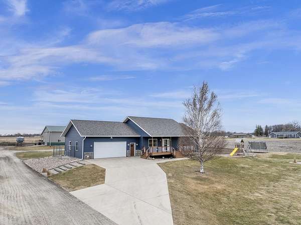 9.79 Acres of Land with Home for Sale in Emmetsburg, Iowa