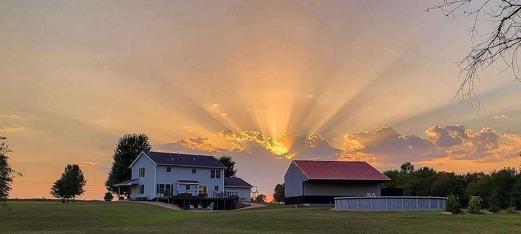 5 Acres of Land with Home for Sale in Lawrence, Kansas