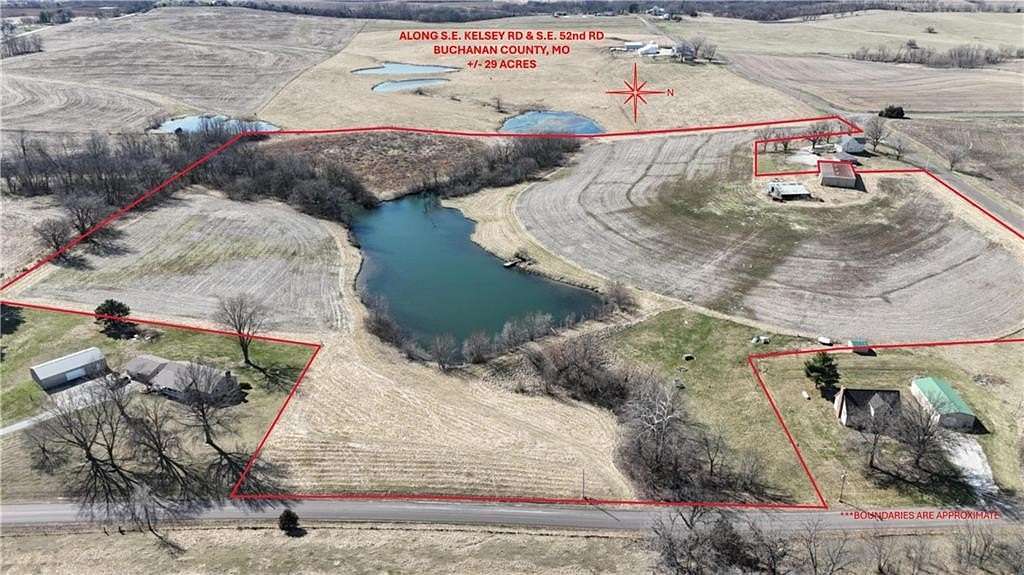 29.2 Acres of Improved Land for Sale in St. Joseph, Missouri