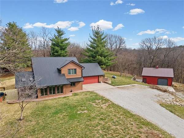 7.12 Acres of Land with Home for Sale in Excelsior Springs, Missouri