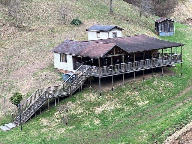 54 Acres of Recreational Land with Home for Sale in Burnsville, West Virginia
