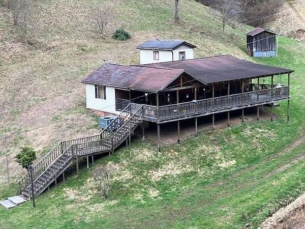 54 Acres of Recreational Land with Home for Sale in Burnsville, West Virginia