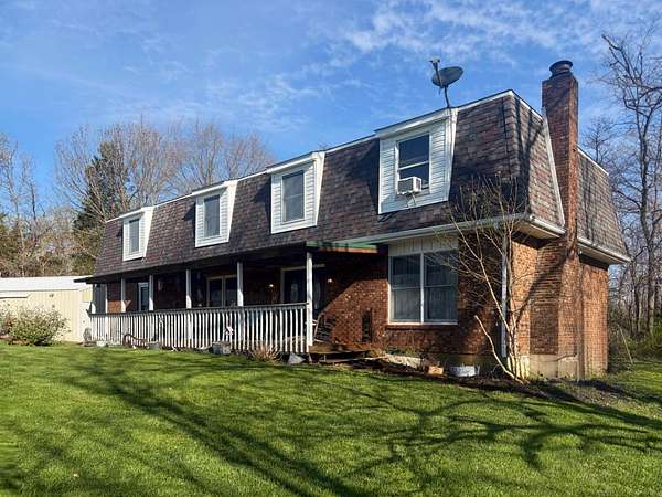 5.22 Acres of Land with Home for Sale in Canaan, Indiana