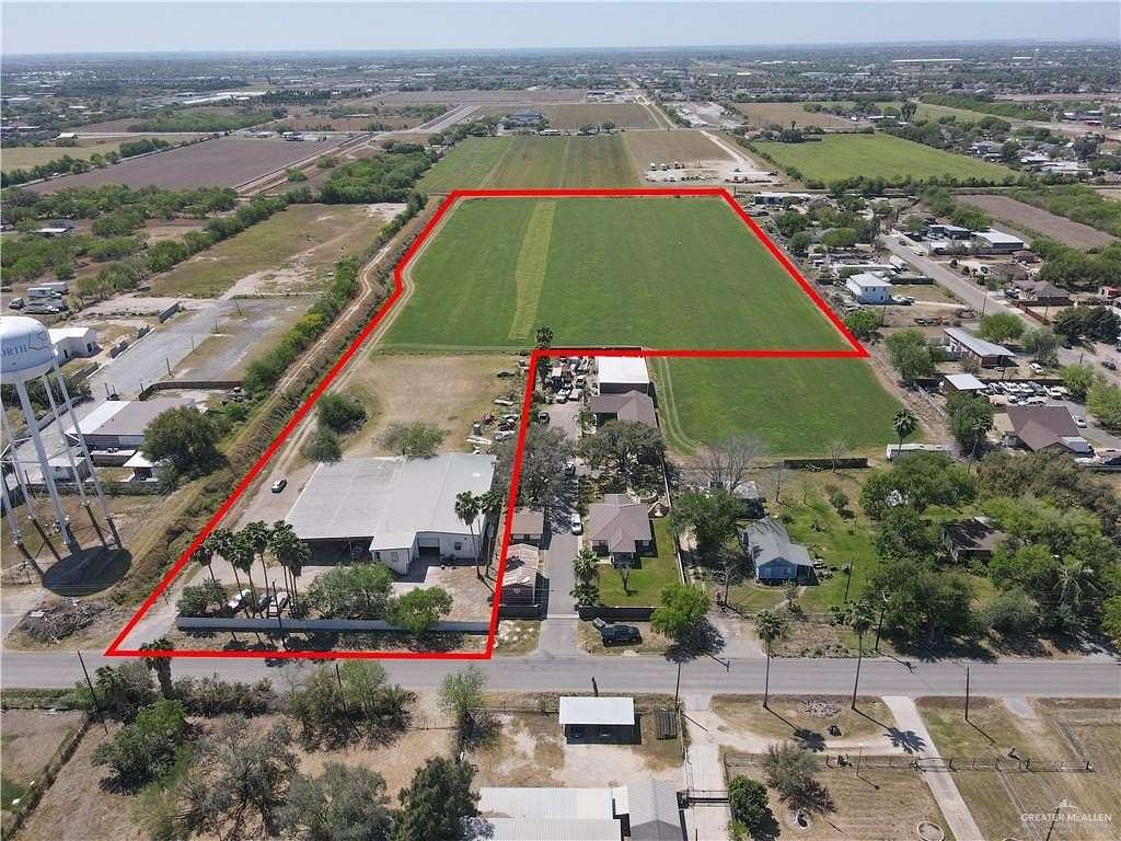 12.8 Acres of Improved Commercial Land for Sale in Alamo, Texas