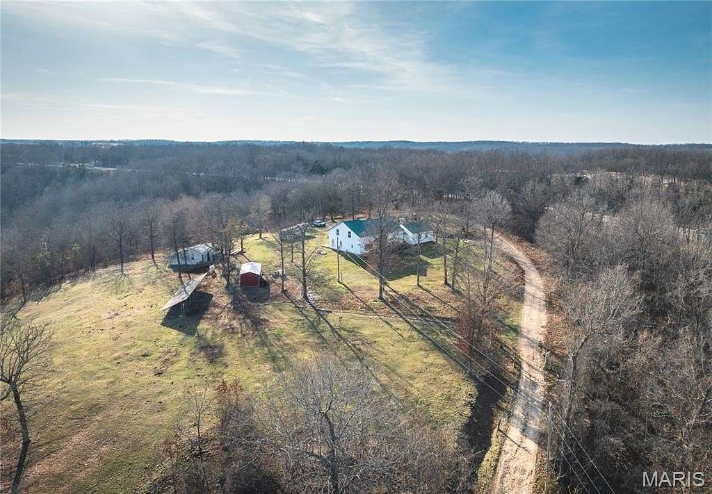 19.5 Acres of Land with Home for Sale in Edgar Springs, Missouri