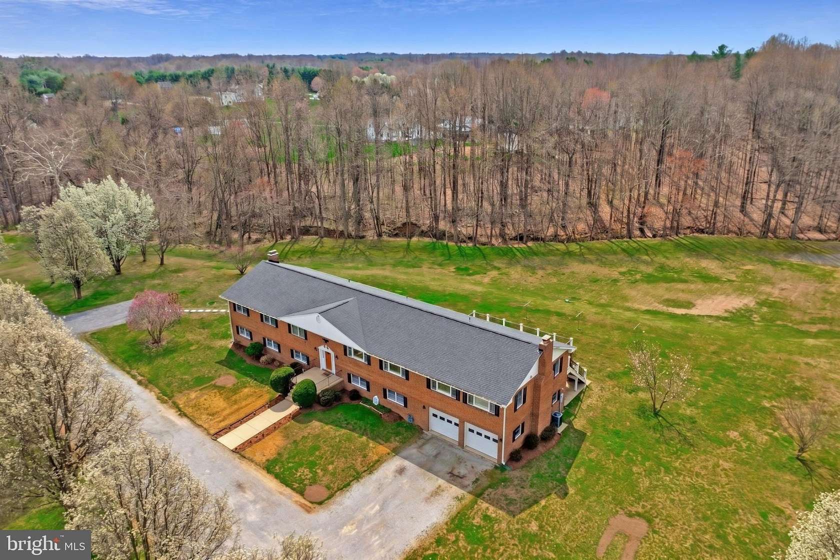 9.65 Acres of Land with Home for Sale in Owings, Maryland
