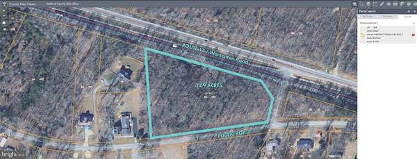 3.69 Acres of Residential Land for Sale in Fredericksburg, Virginia
