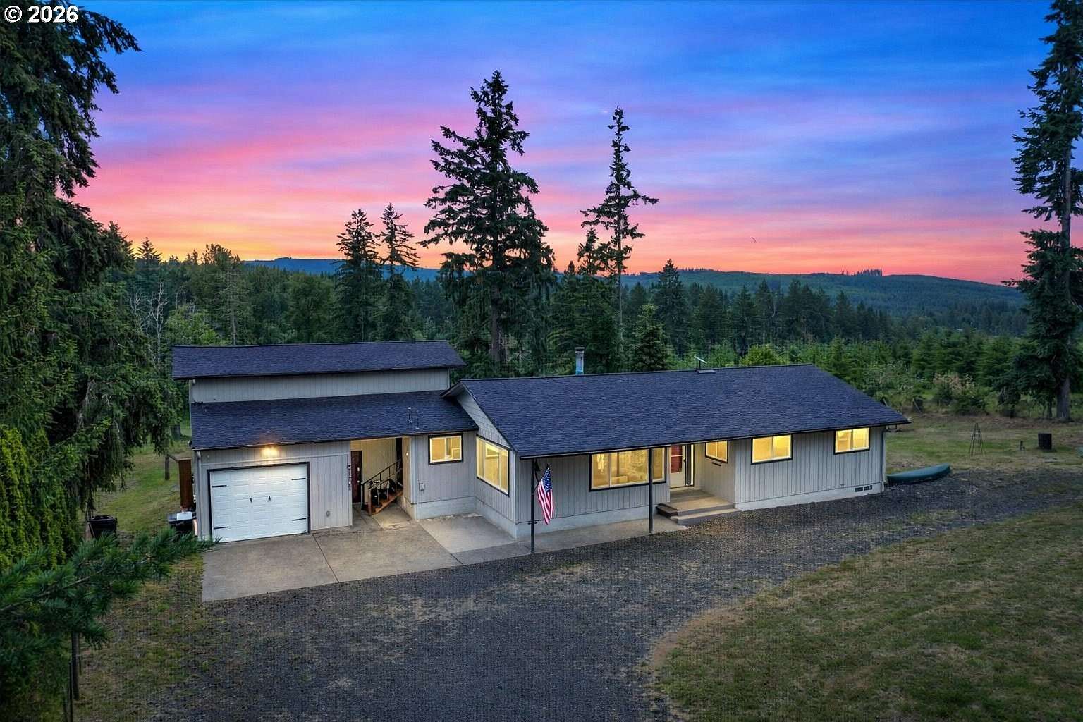 3 Acres of Land with Home for Sale in Toutle, Washington