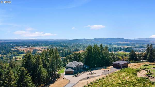 3.26 Acres of Land with Home for Sale in Newberg, Oregon