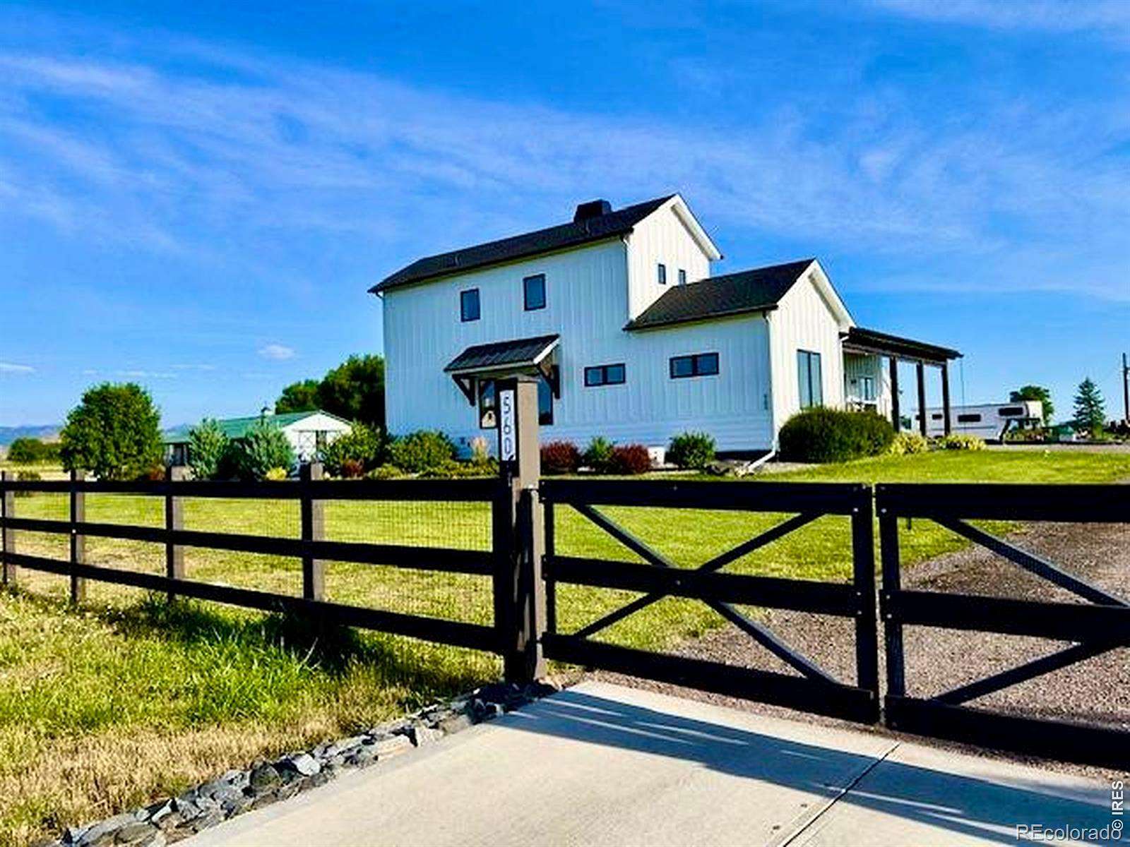 34.8 Acres of Land with Home for Sale in Berthoud, Colorado