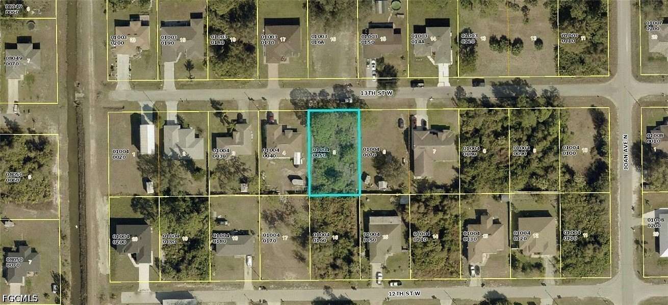 0.25 Acres of Residential Land for Sale in Lehigh Acres, Florida