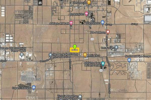 19.6 Acres of Land for Sale in Adelanto, California