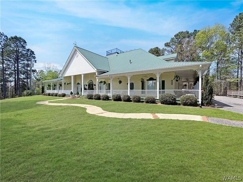 55 Acres of Land with Home for Sale in Northport, Alabama