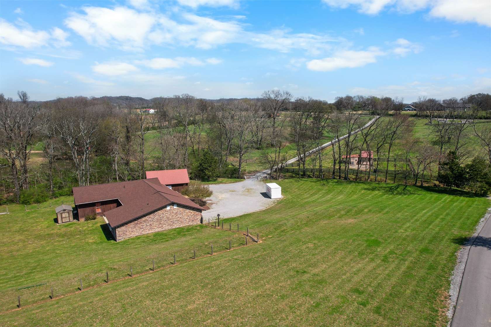 6 Acres of Land with Home for Sale in College Grove, Tennessee
