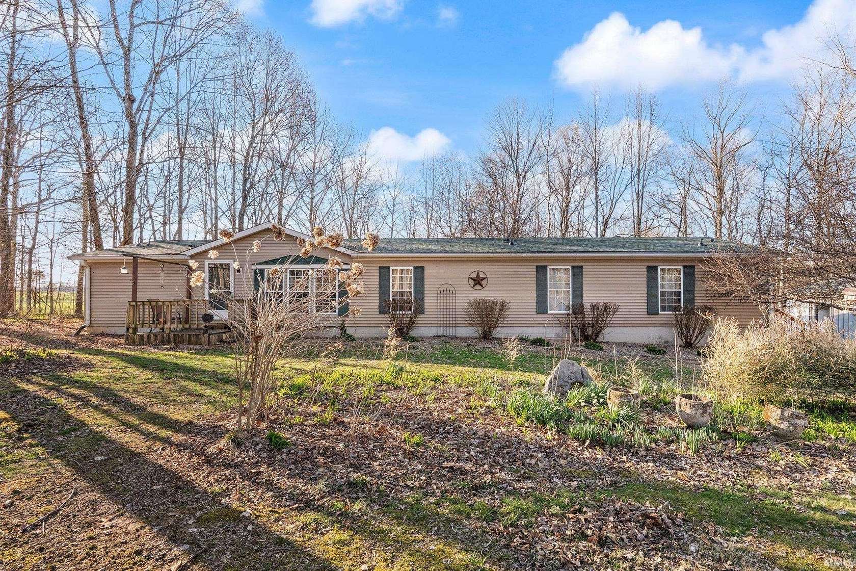 1.8 Acres of Land with Home for Sale in Palmyra, Indiana