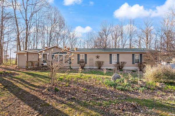 1.8 Acres of Land with Home for Sale in Palmyra, Indiana