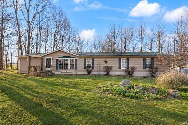 1.8 Acres of Land with Home for Sale in Palmyra, Indiana