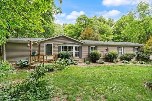 1.8 Acres of Land with Home for Sale in Palmyra, Indiana