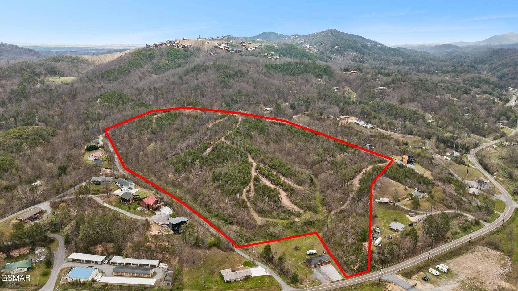 29 Acres of Recreational & Residential Land for Sale in Sevierville, Tennessee