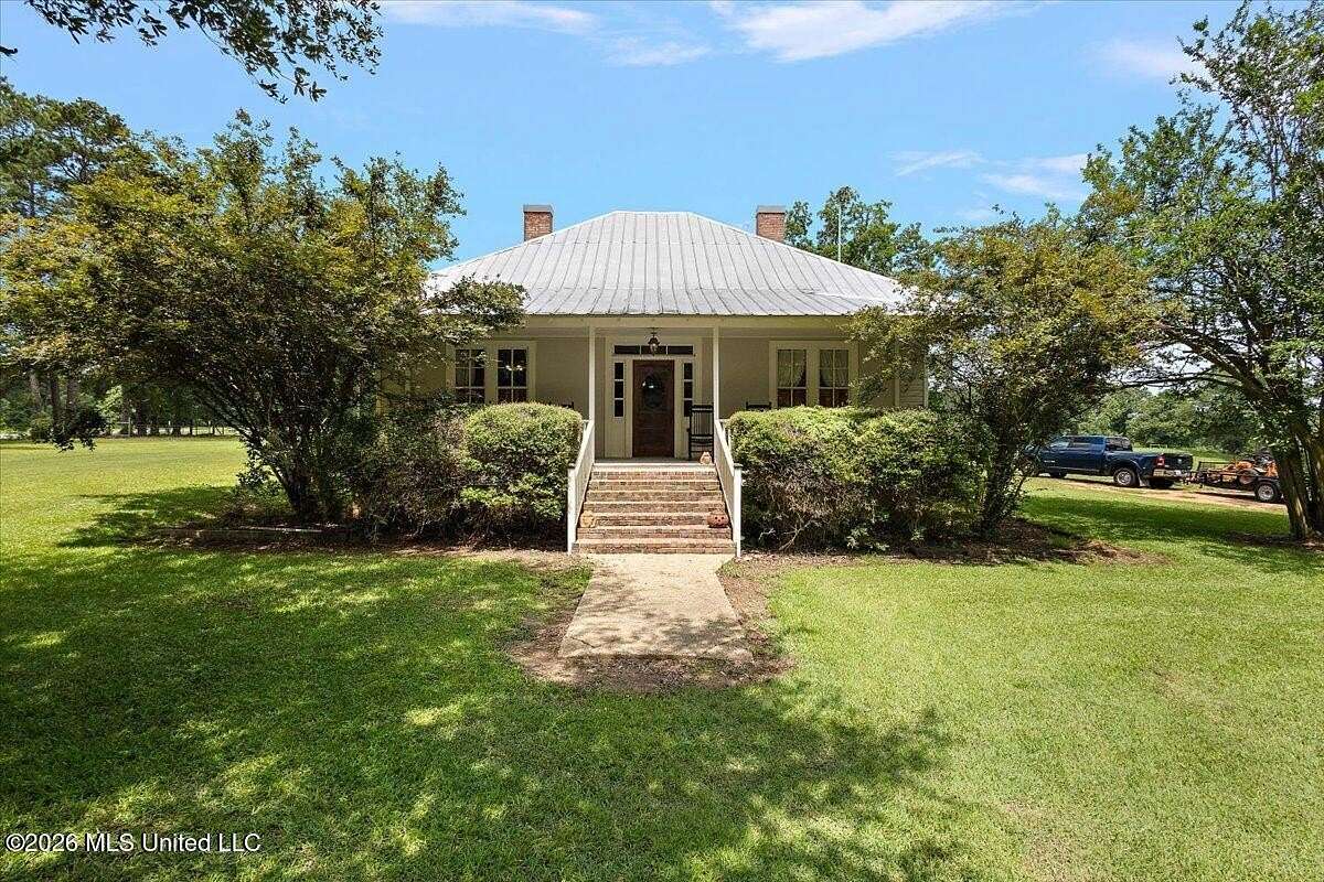 43.5 Acres of Agricultural Land with Home for Sale in Bogue Chitto, Mississippi