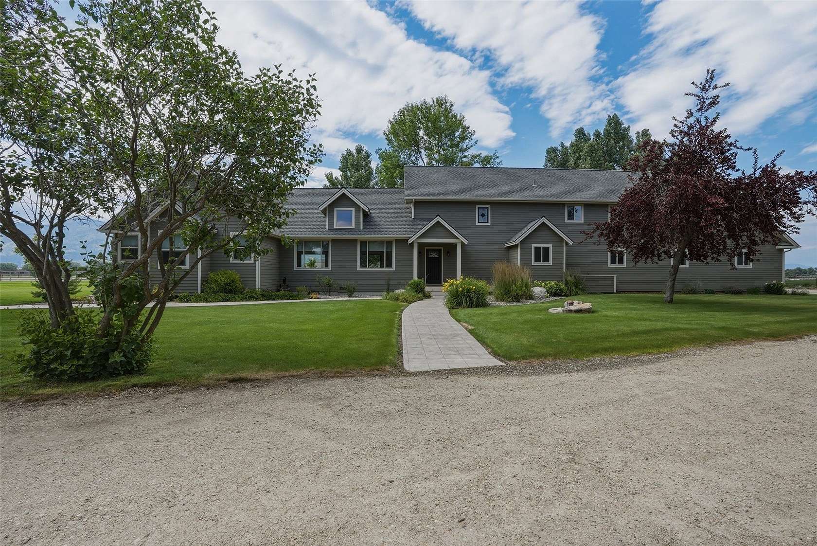 5 Acres of Land with Home for Sale in Corvallis, Montana