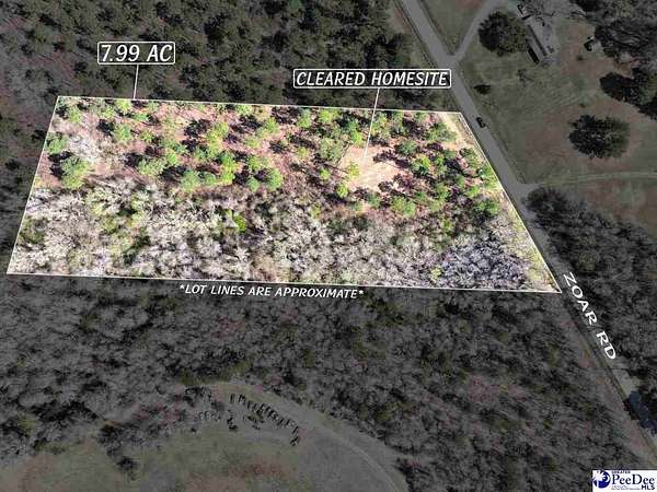 8 Acres of Residential Land for Sale in Chesterfield, South Carolina