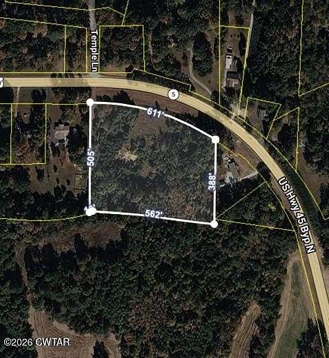 6.4 Acres of Land for Sale in Humboldt, Tennessee