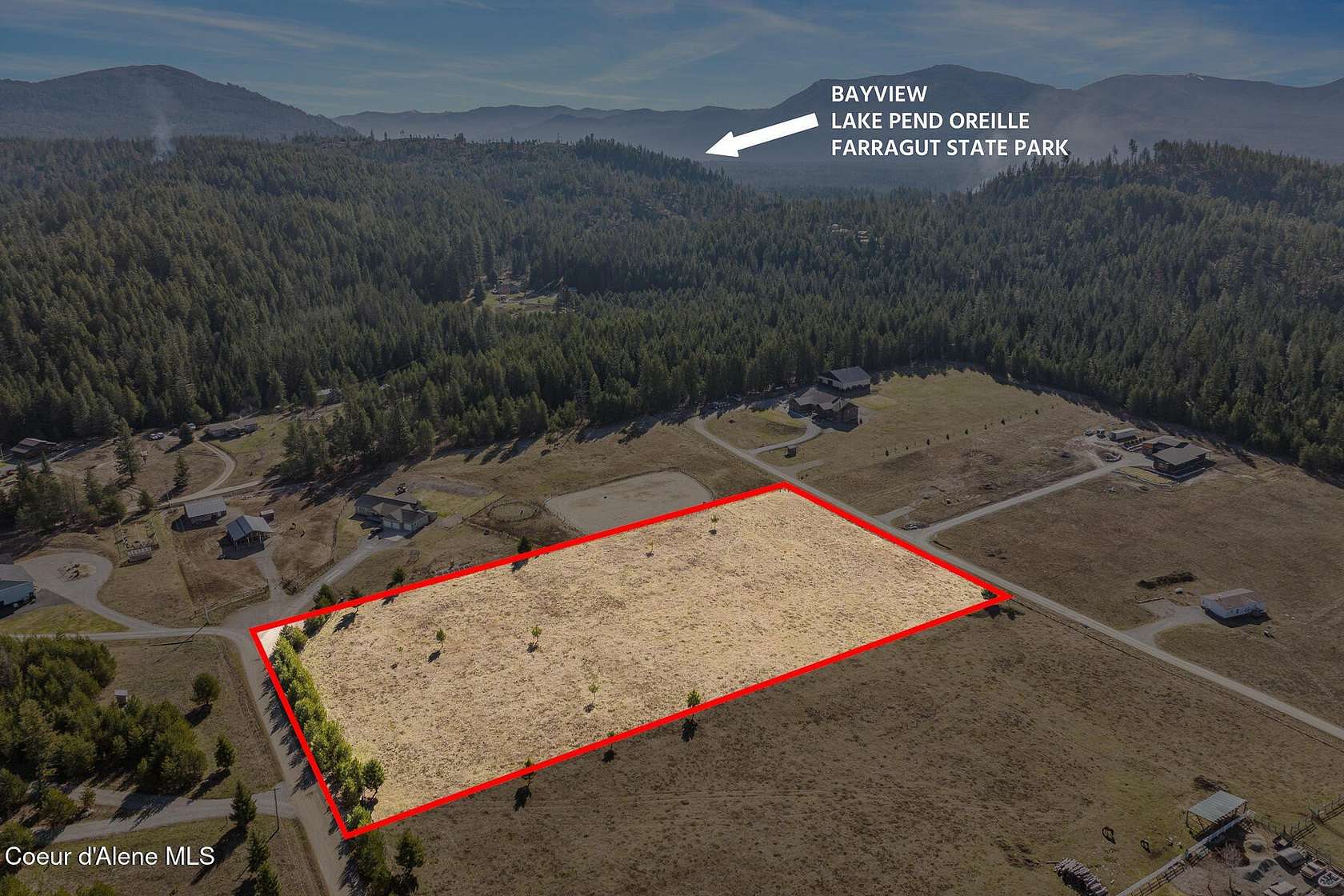5 Acres of Residential Land for Sale in Athol, Idaho