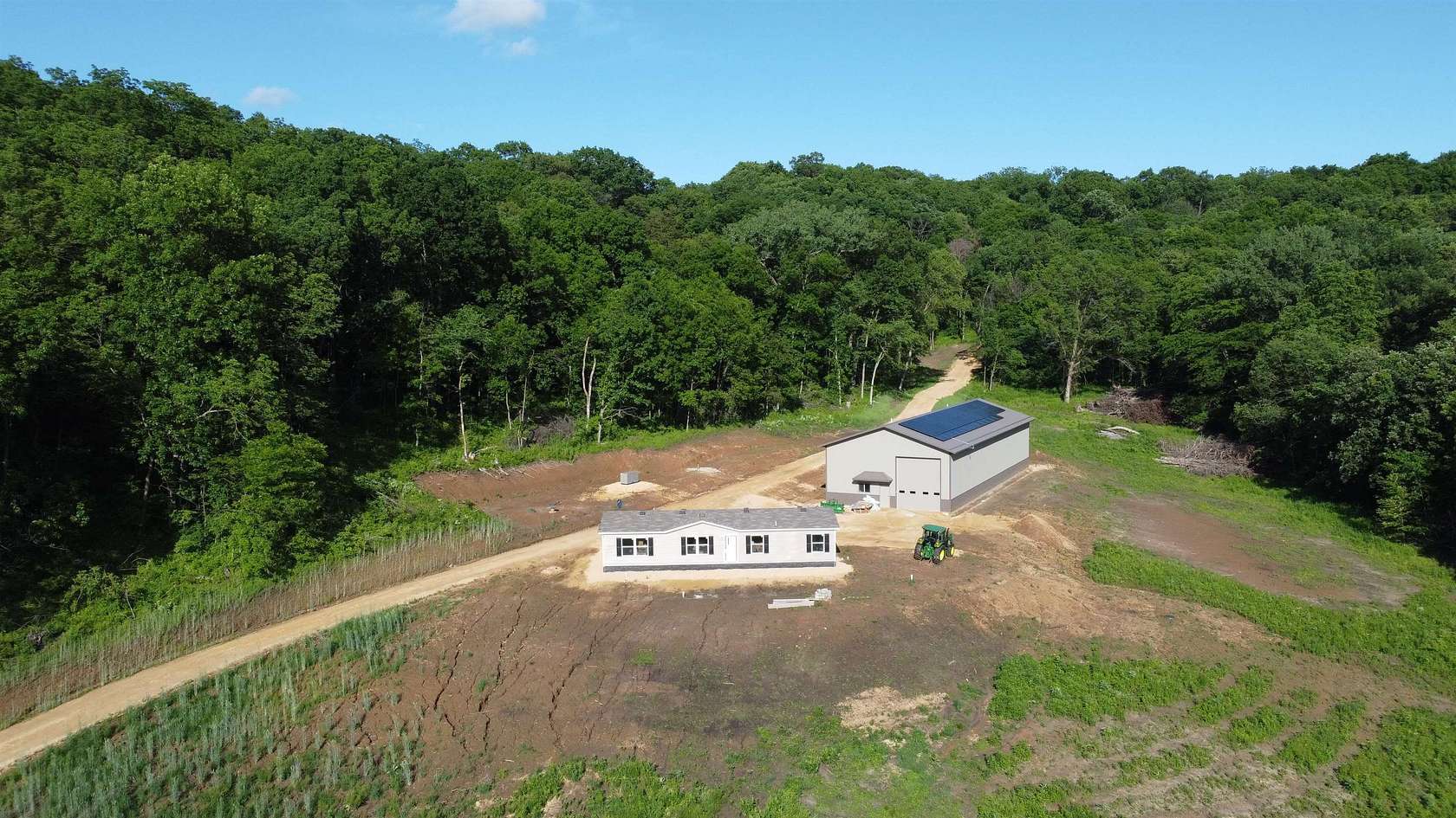 156 Acres of Land with Home for Sale in Hanover, Illinois