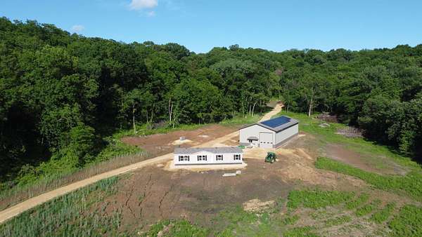 156 Acres of Land with Home for Sale in Hanover, Illinois