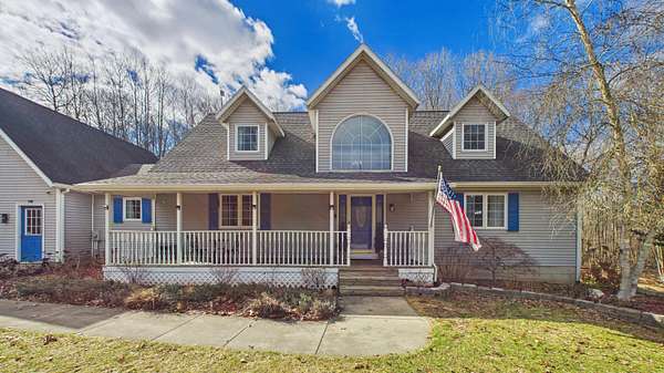 3.36 Acres of Land with Home for Sale in Howard City, Michigan