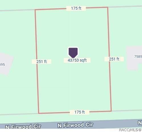 1 Acre of Residential Land for Sale in Citrus Springs, Florida