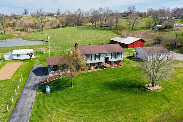 6.53 Acres of Land with Home for Sale in Lily, Kentucky