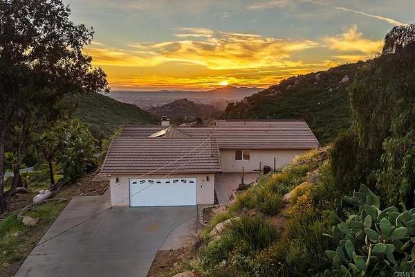 2.5 Acres of Land with Home for Sale in El Cajon, California