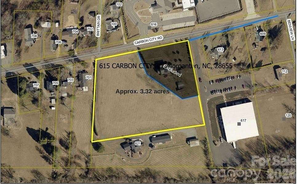 3.32 Acres of Residential Land for Sale in Morganton, North Carolina