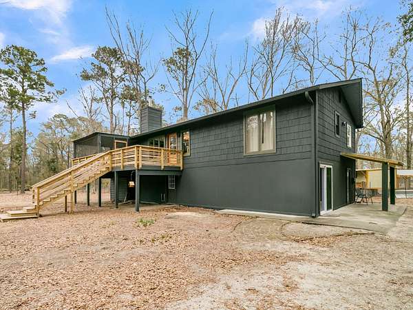 13.5 Acres of Land with Home for Sale in Adams Run, South Carolina