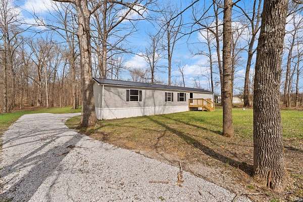 1.5 Acres of Land with Home for Sale in Palmyra, Indiana