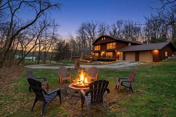 189 Acres of Agricultural Land with Home for Sale in Mansfield, Missouri